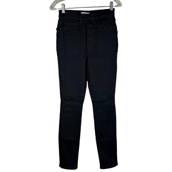 Good American Size 2 Black Skinny‎ Jeans - Picture 1 of 4